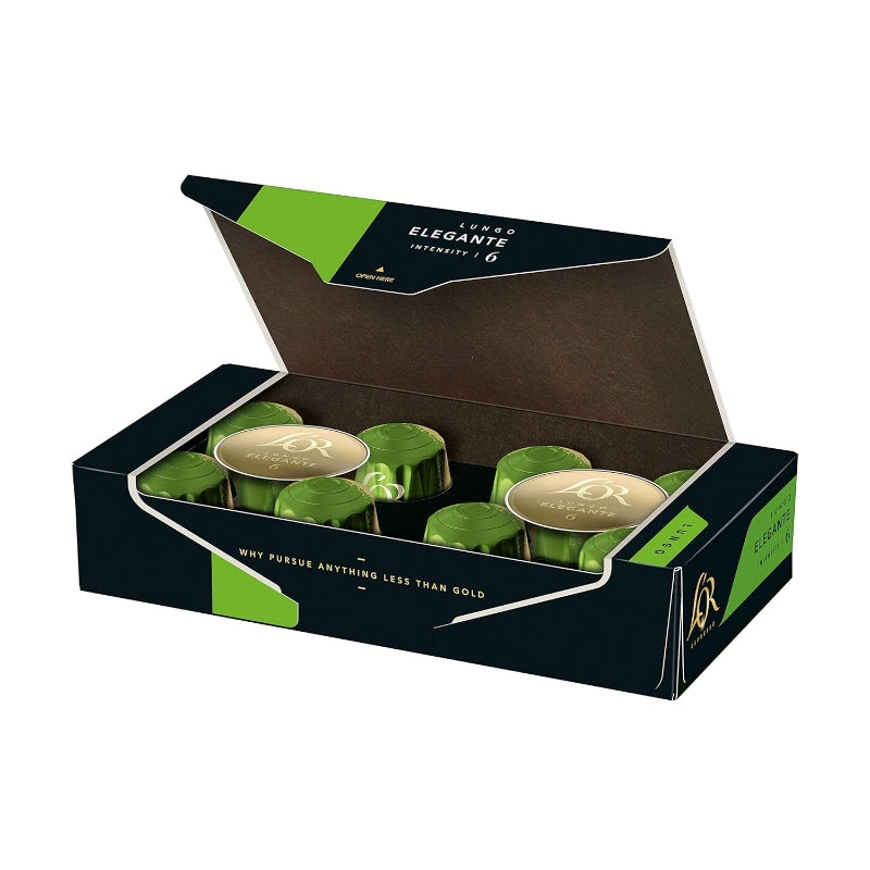 L'OR Capsules de Café Lungo Elegante - 10 Capsules
