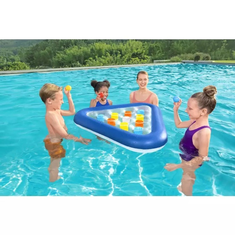 Bestway Champion Plateforme de jeu de Pong flottant - 105 x 79 cm