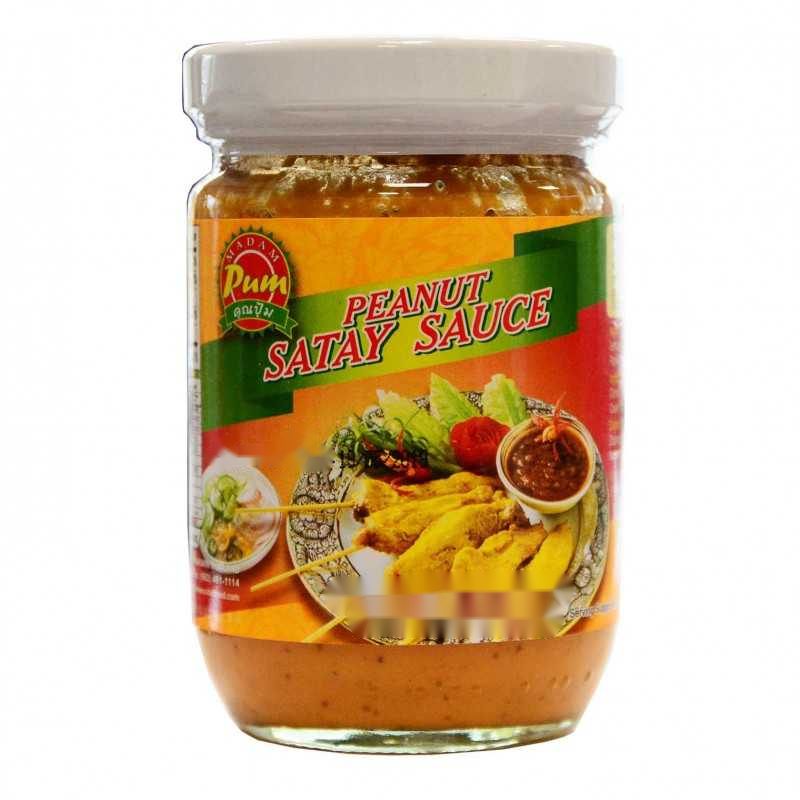 Madam Pum Sauce satay aux cacahuètes - 200 g