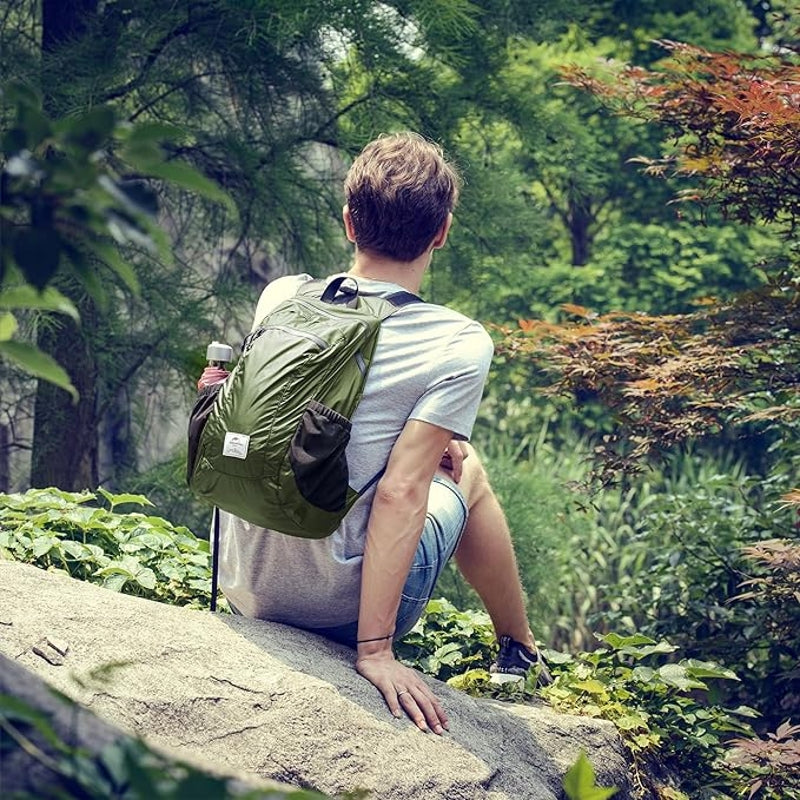 Naturehike Sac à dos imperméable pliable en nylon 30D ultra-léger pour la randonnée