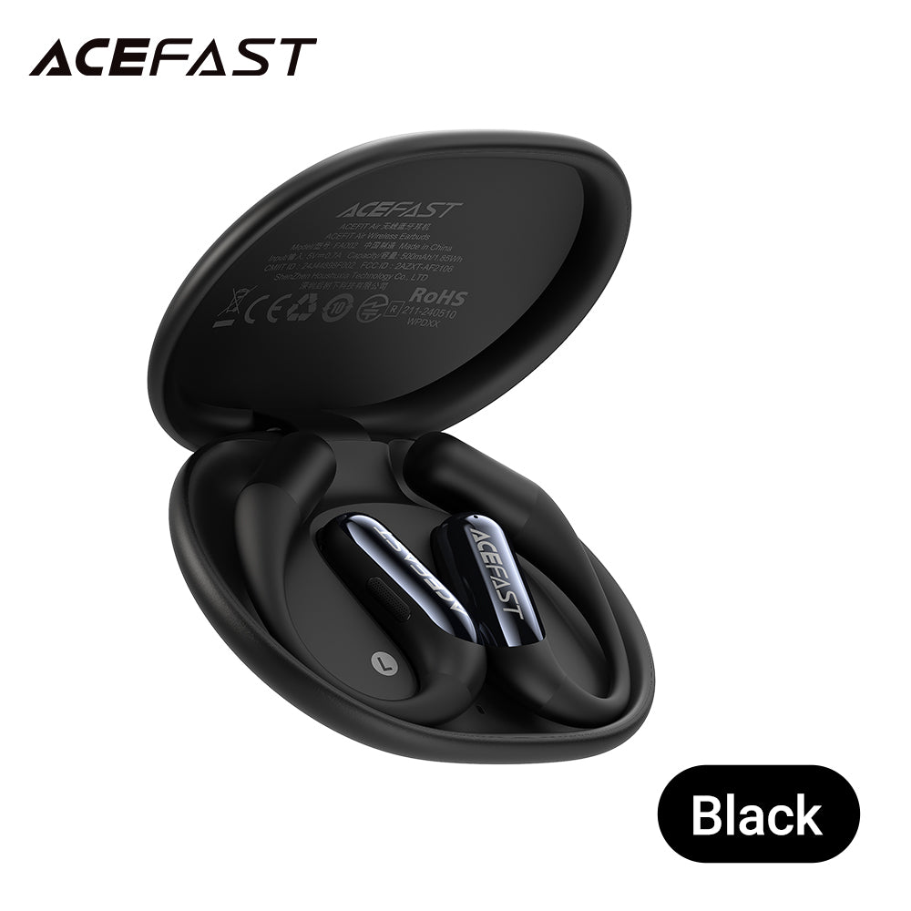 ACEFAST FA002 Écouteurs sans fil ouverts - Noir