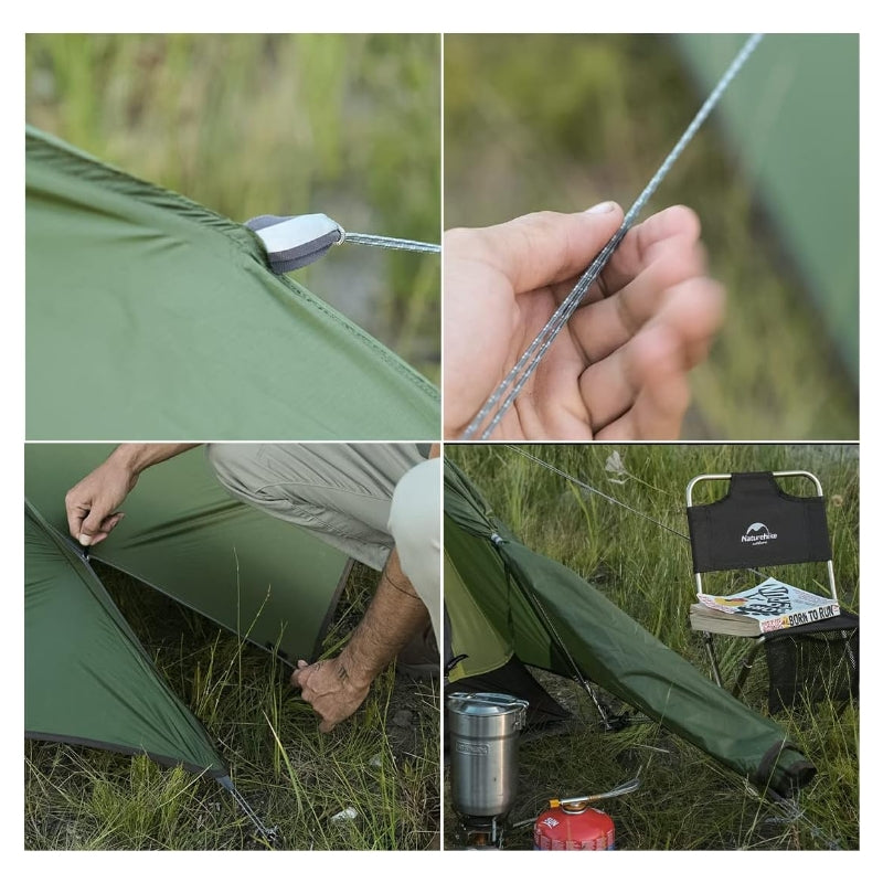 Naturehike Tente dôme légère de camping et randonnée 1 personne