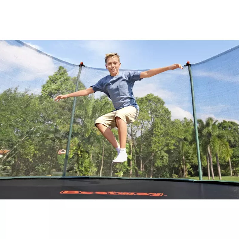 Bestway Xtreme Air 14 ft / 427 cm Trampoline Rond avec Enclos de Sécurité, Échelle et Ancres (Max 120 kg)