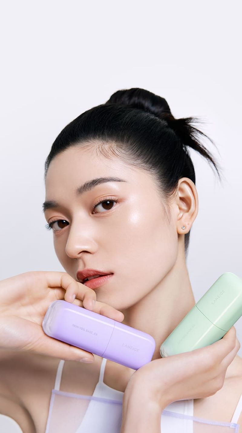 Laneige Skin Veil Base EX N°40 Vert Menthe SPF28 PA++ - 30 ml