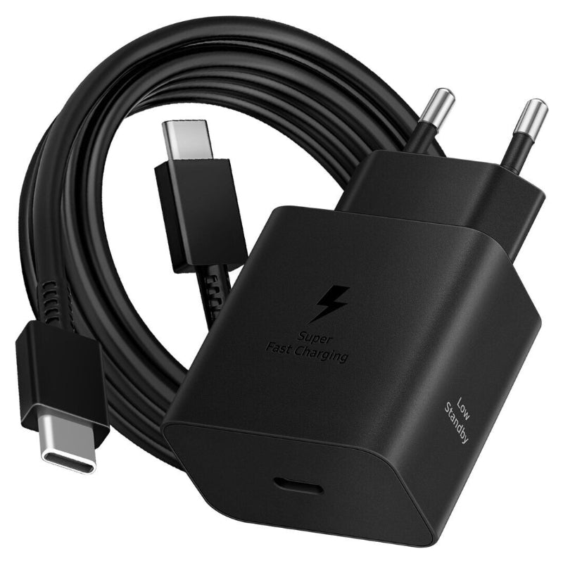 Samsung EP-T4511 Adaptateur de charge rapide USB-C avec câble de données 45 W