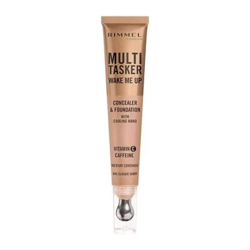 Rimmel Multi-Tasker Wake Me Up Fond de teint et correcteur 045 Classic Ivory - 20 ml
