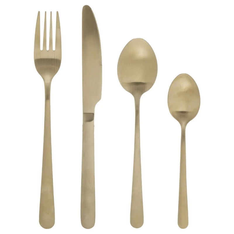 Secret de Gourmet Green Harmony Lot de couverts en acier inoxydable - 24 pièces