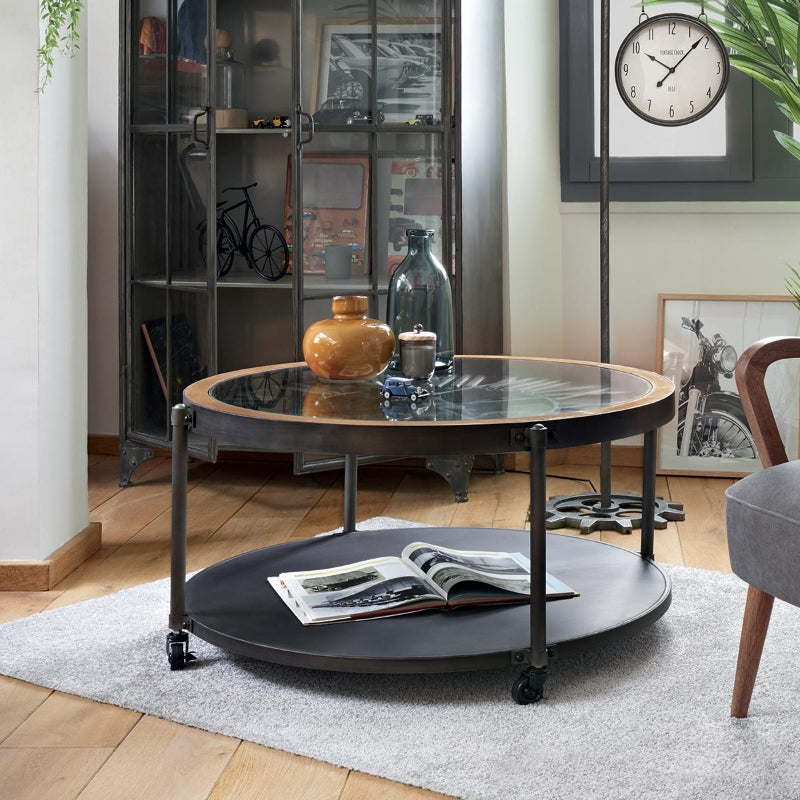 Atmosphera Baris Table basse horloge