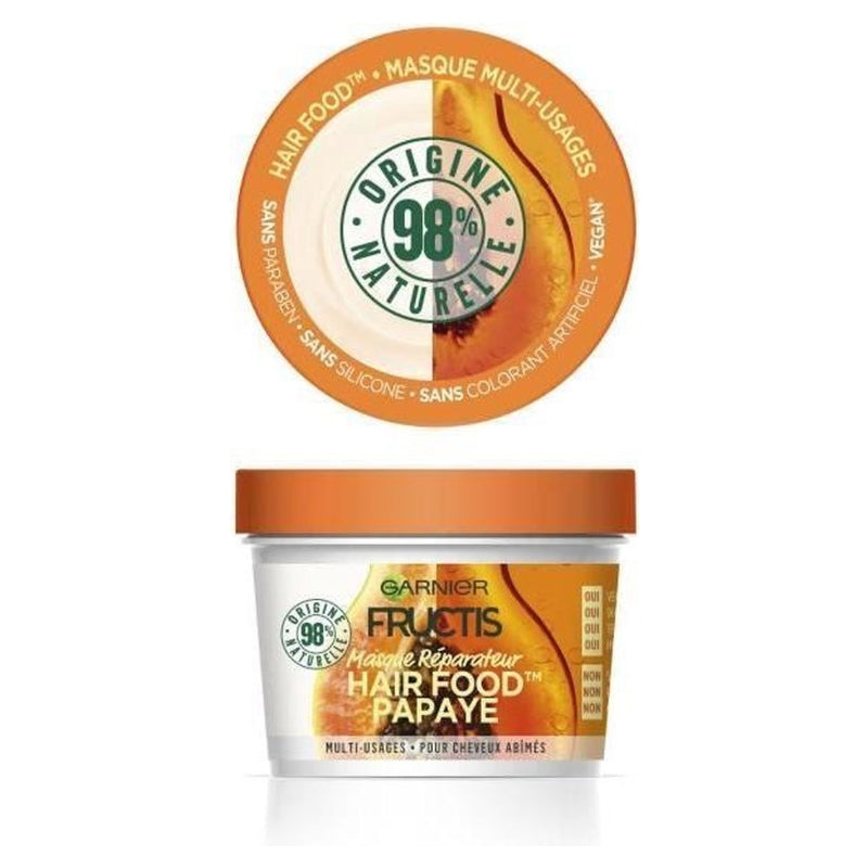 Garnier Masque Capillaire Fructis Hair Food Papaye Réparateur - 390ml