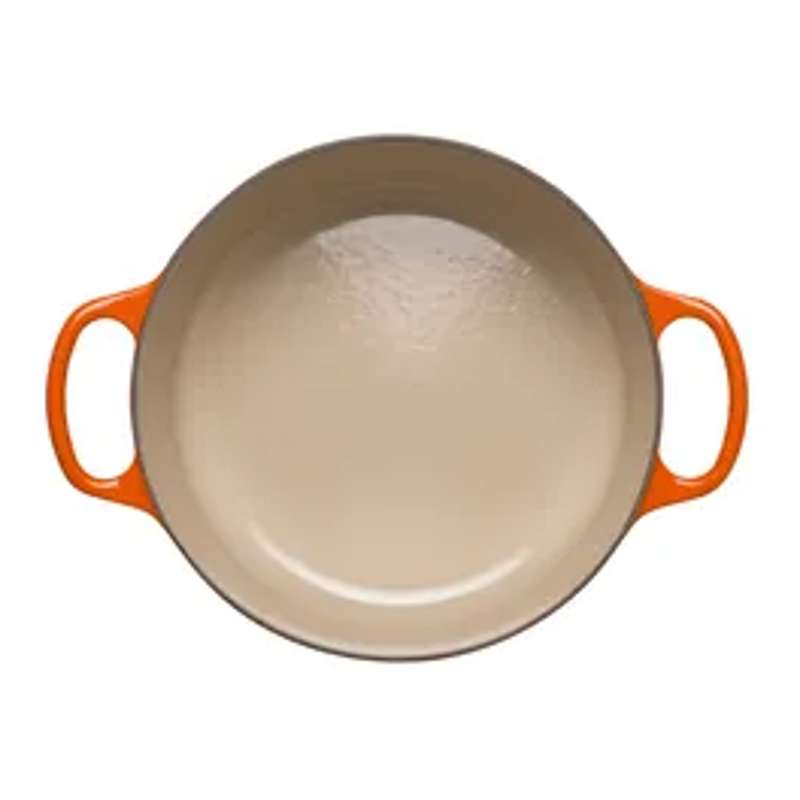 Le Creuset Signature Cocotte ronde orange volcanique - 24 cm
