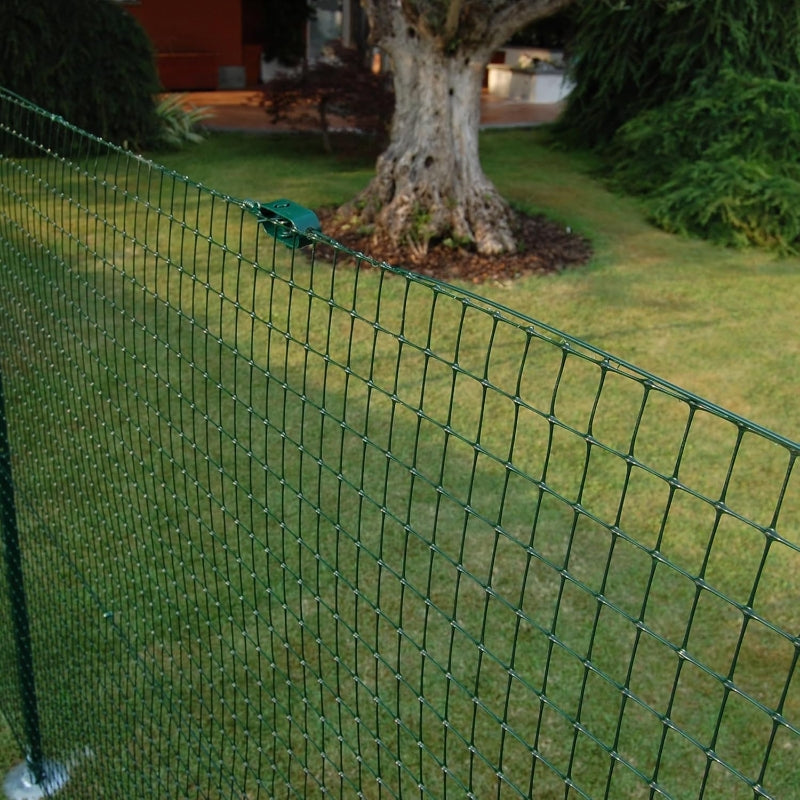 Tenax Millennium Clôture en plastique polyvalente durable Vert 1 x 10 m