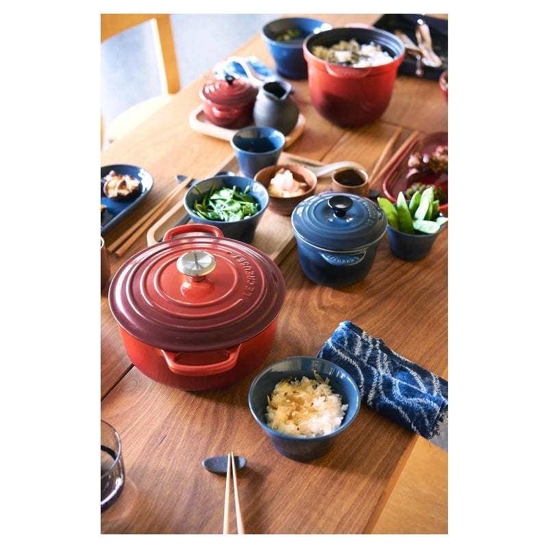 Le Creuset Signature Cocotte ronde rouge cerise - 20 cm