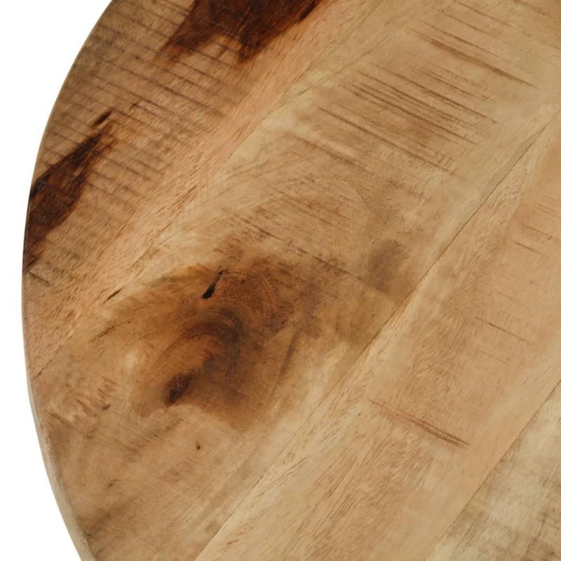 vidaXL Table basse 65 x 32 cm bois de manguier massif brut