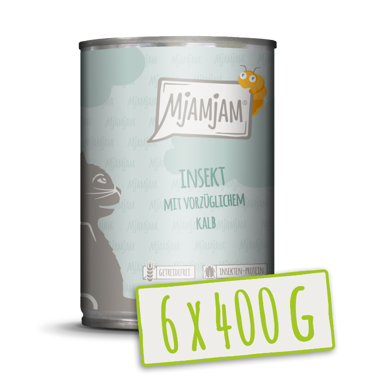 [Peut être servi frais pour l'été] MjAMjAM Insectes avec excellente cuisse - 400 g x 6