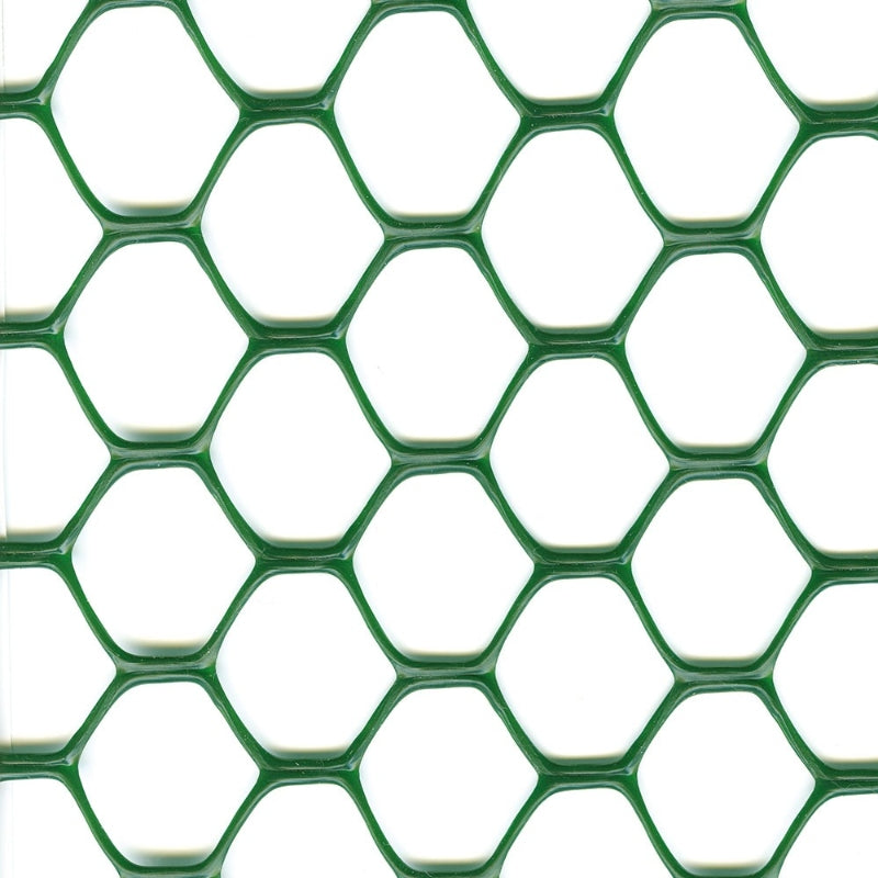Tenax Exagon Filet à mailles hexagonales Vert pour clôture de balcon et terrasse 1 x 30 m