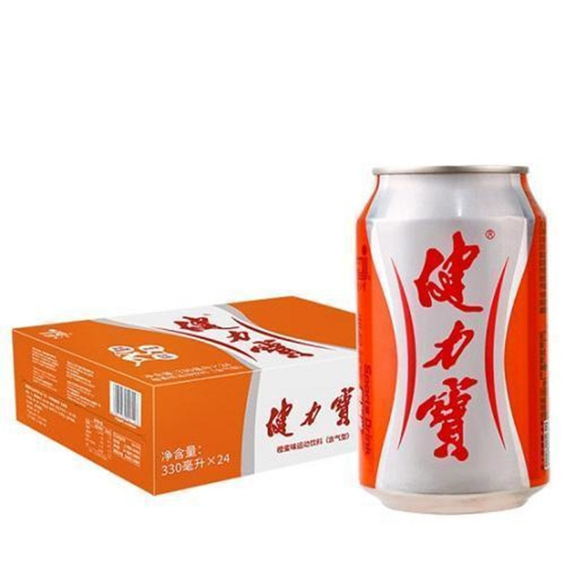 Jian Li Bao Boisson sportive saveur orange 24 x 330 ml [Vente uniquement en France, en Belgique et au Luxembourg]
