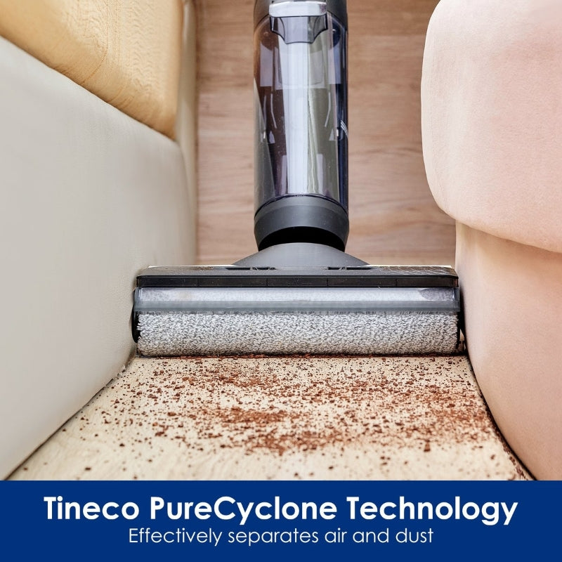 Tineco SWITCH S6 - Nettoyeur de sols secs et humides sans fil 40 min Aspirateur laveur flexible