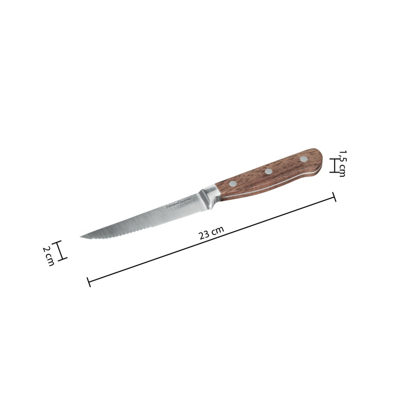 Secret de Gourmet Élégancia Couteau à steak acier - Lame 13,7 cm