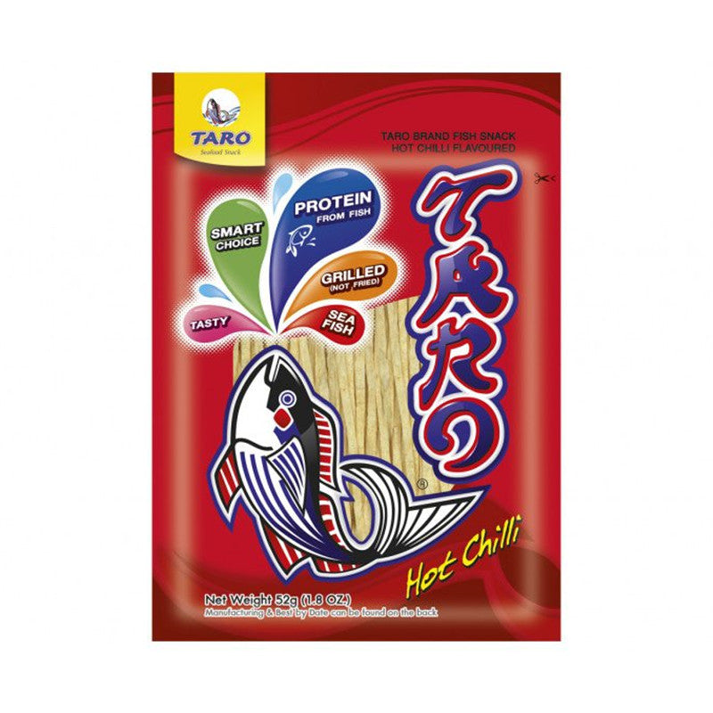 Taro Snack de poisson épicé au piment fort - 52 g