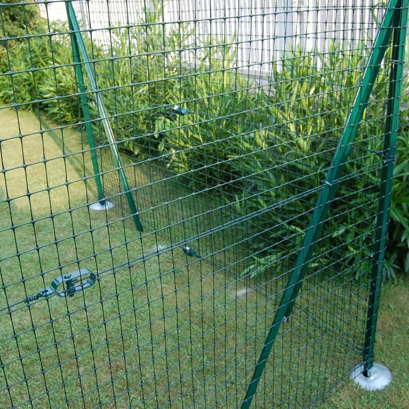 Tenax Millennium Filet de clôture vert en plastique durable - 1 x 25 m