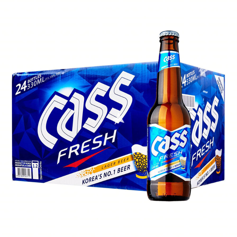 Cass Bière Fresh - 24 x 330 ml