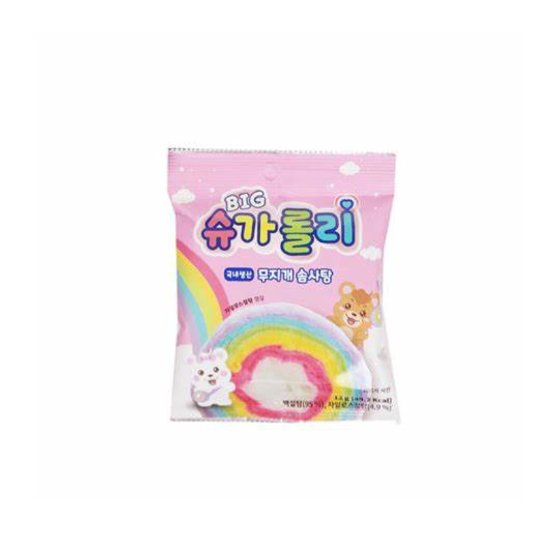 Barbe à Papa Arc-en-ciel Sugarolly 12 g