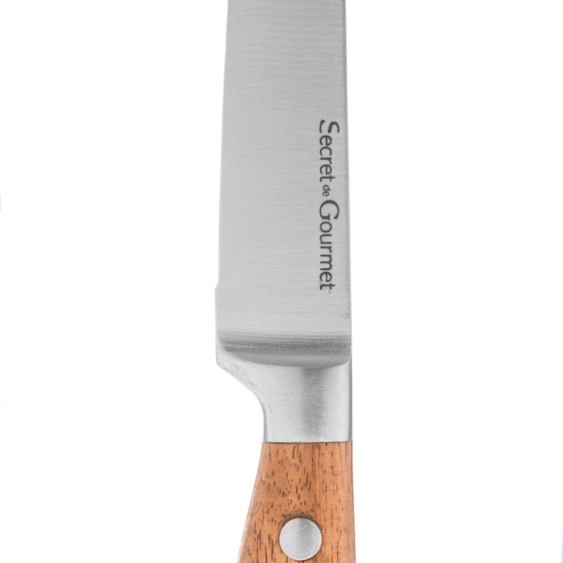 Secret de Gourmet Élégancia Couteau à steak acier - Lame 13,7 cm