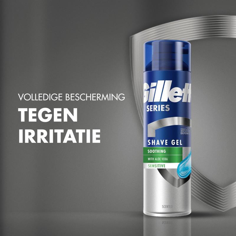 GILLETTE Series - Gel à Raser Peaux Sensibles - 200ml
