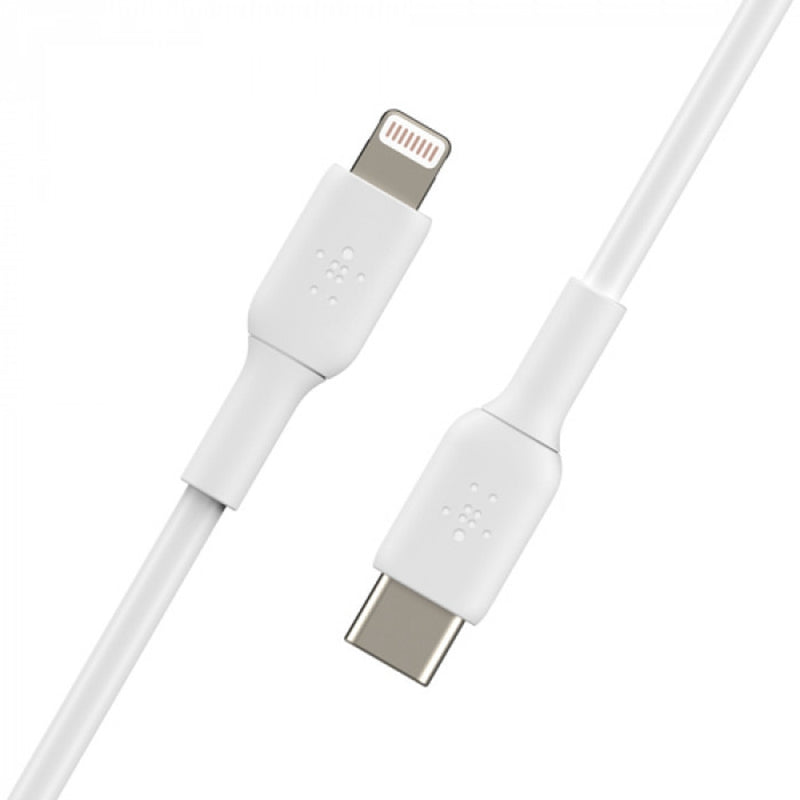Belkin Boost Charge Câble USB-C vers Lightning pour iPhone 2 m - Blanc