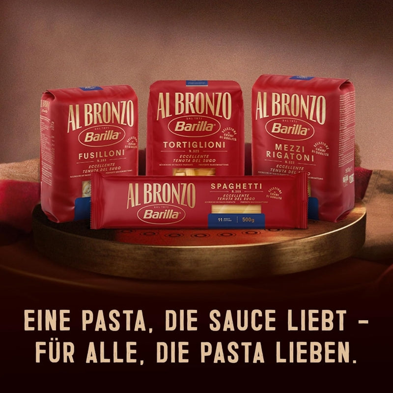 Barilla Al Bronzo Mezzi Rigatoni 500 g