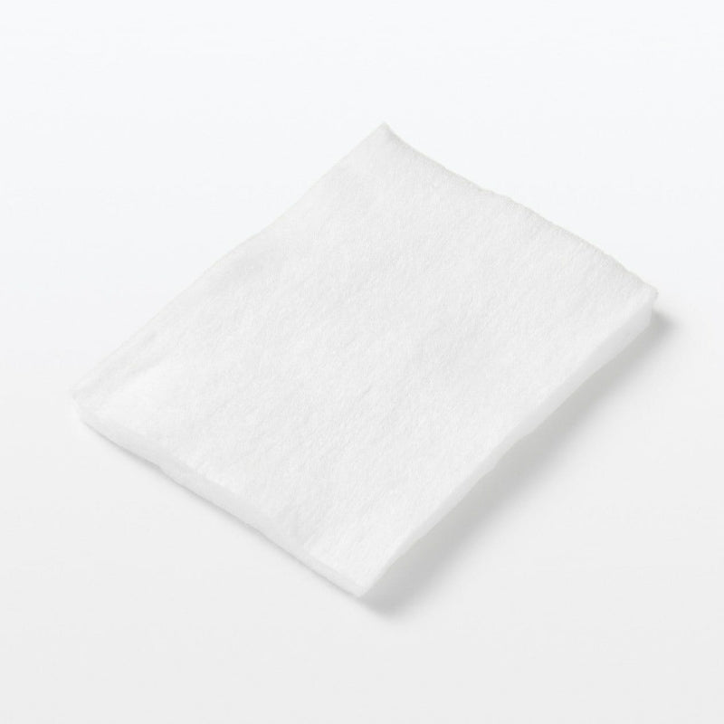 MUJI Cotons à démaquiller pour le visage Soft Cut - 180 pièces