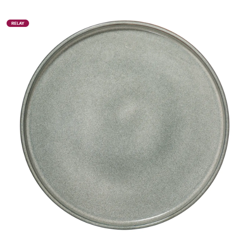 Assiette Plate Verte Secret de Gourmet Terre Inconnue Diamètre 27 c
