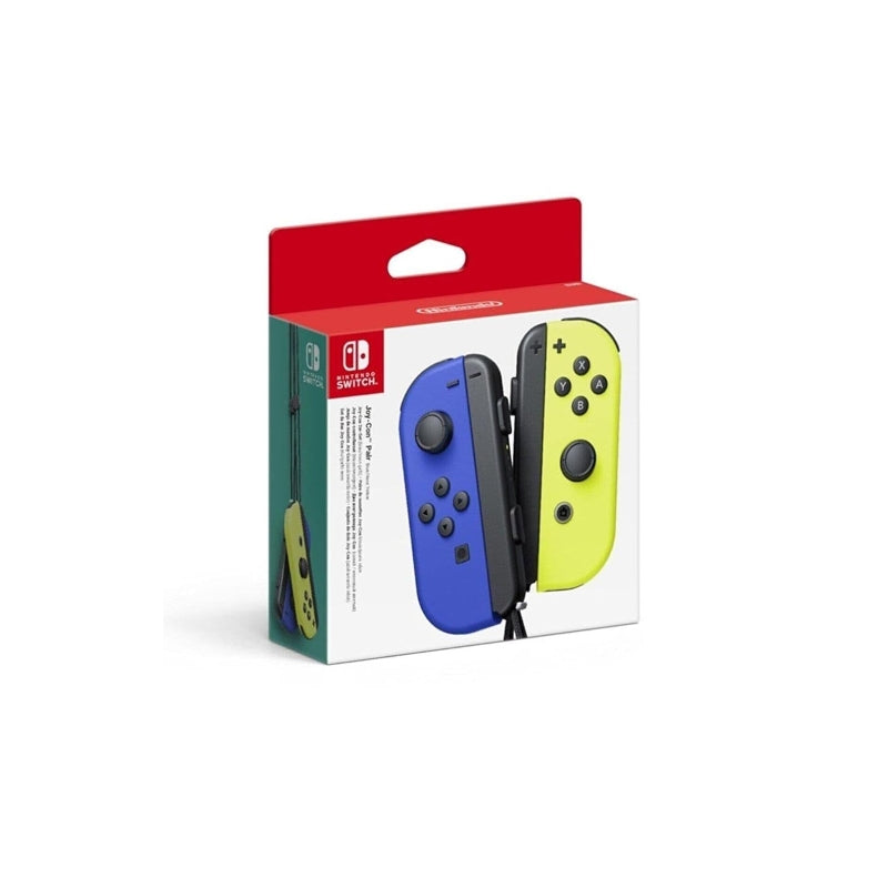 Nintendo Paire de manettes Joy-Con pour Switch - Bleu / Jaune néon