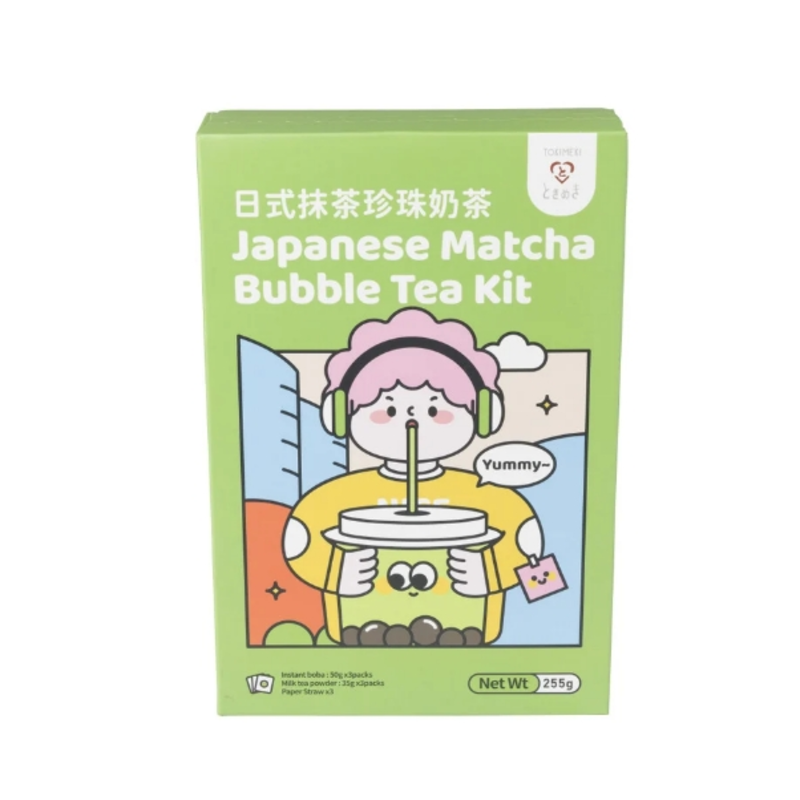Tokimeki Kit Bubble tea au matcha - 255 g