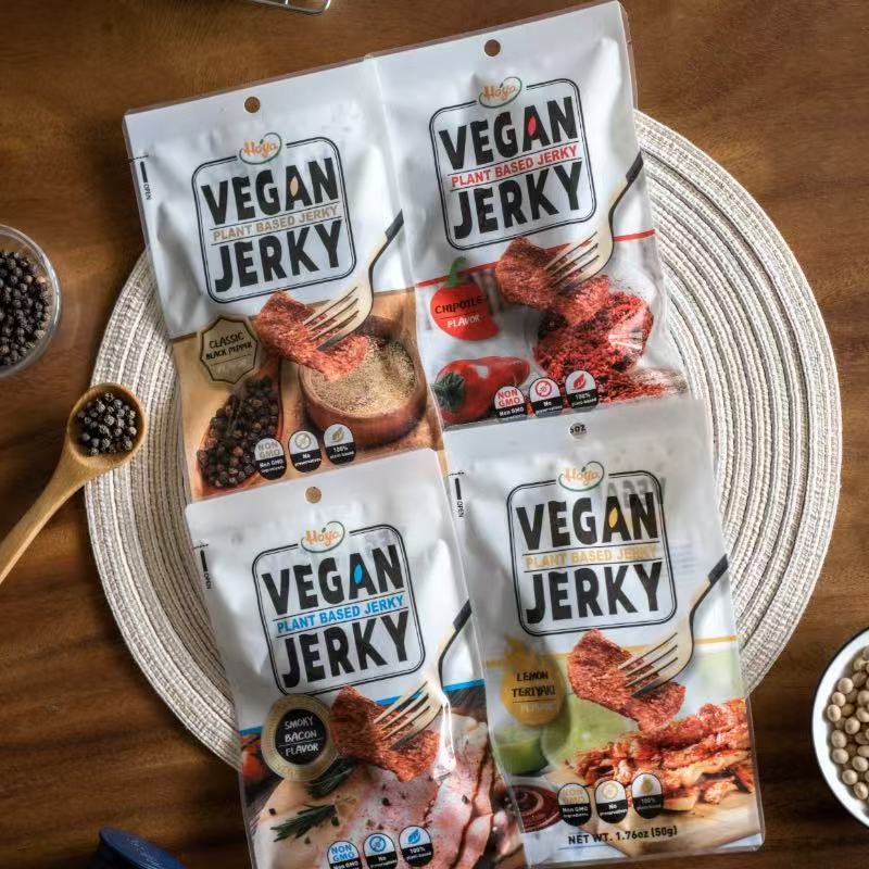 HOYA Émincé végétalien séché saveur bacon fumé 50 g