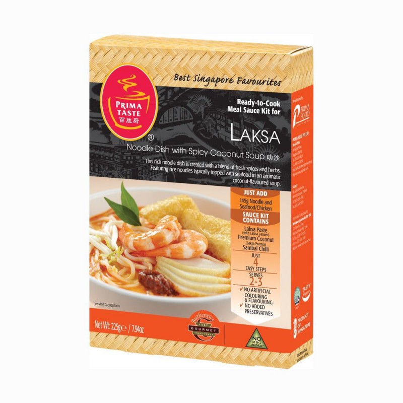 Prima Taste Laksa - Pack de vente au détail 225 g