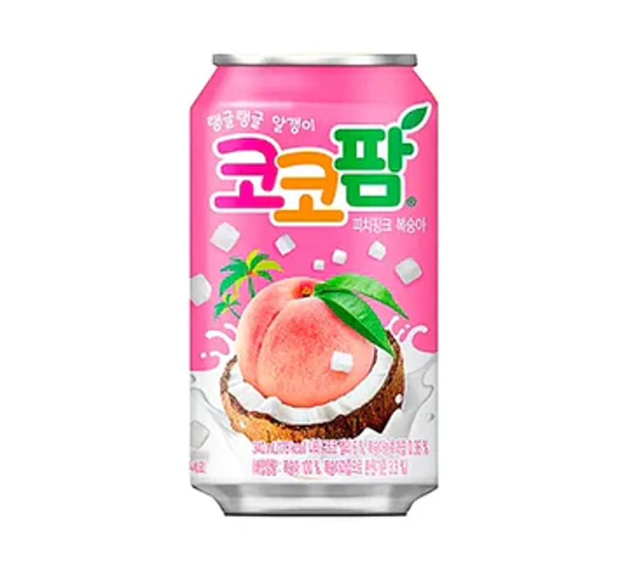 Haitai Coco Palm Jus à la Pêche Rose 340 ml