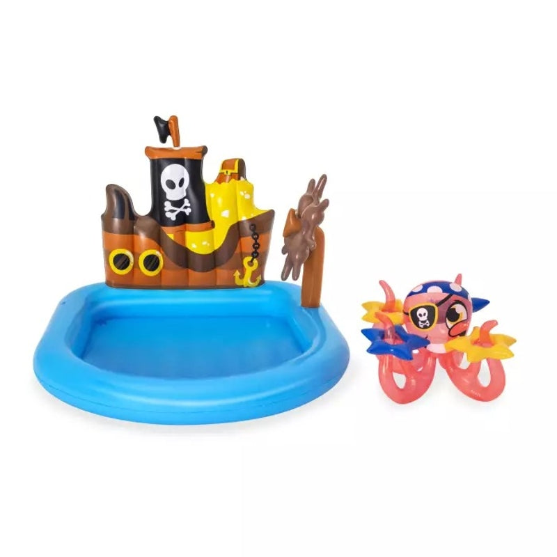 Bestway Ships Ahoi Aire de jeux aquatique gonflable - 140 x 130 x 104 cm