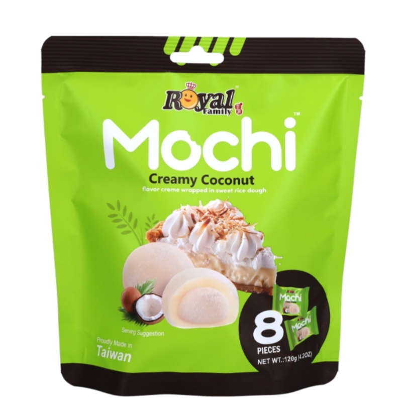 Royal Family Mochi saveur coco crémeuse - 120 g