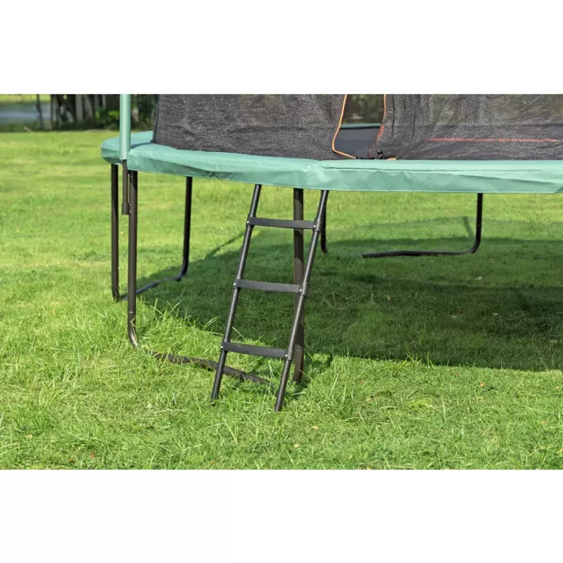 Bestway Xtreme Air 14 ft / 427 cm Trampoline Rond avec Enclos de Sécurité, Échelle et Ancres (Max 120 kg)