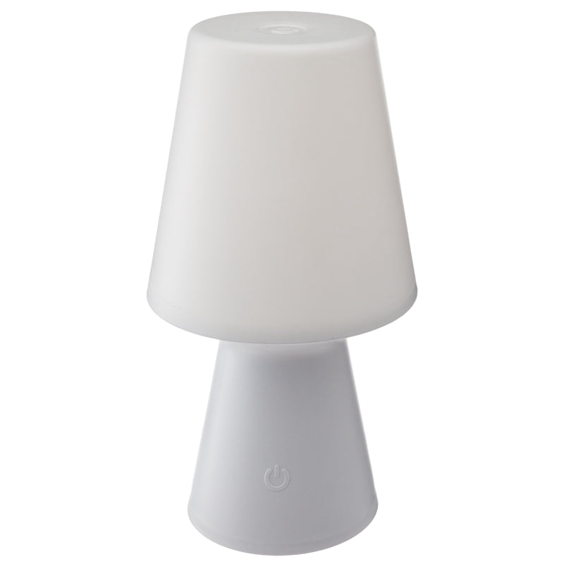 Atmosphera Wiza Lampe d’extérieur nomade blanc - Hauteur 23 cm