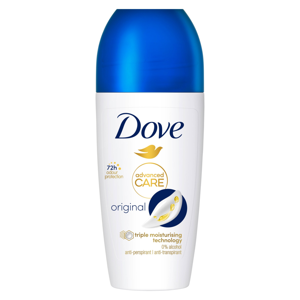 Dove Advanced Care Déodorant Anti-transpirant Roll-On Original 50 ml