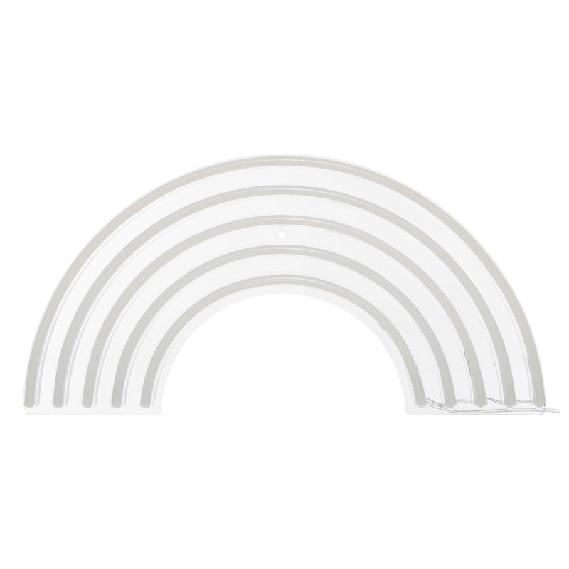 Atmosphera Tube néon mural LED arc-en-ciel - 38 x 1,6 x 19 cm