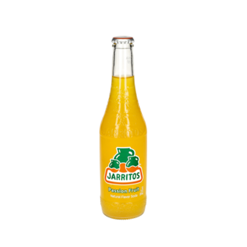 Jarritos Boisson gazeuse au fruit de la passion - bouteille en verre - 370 ml