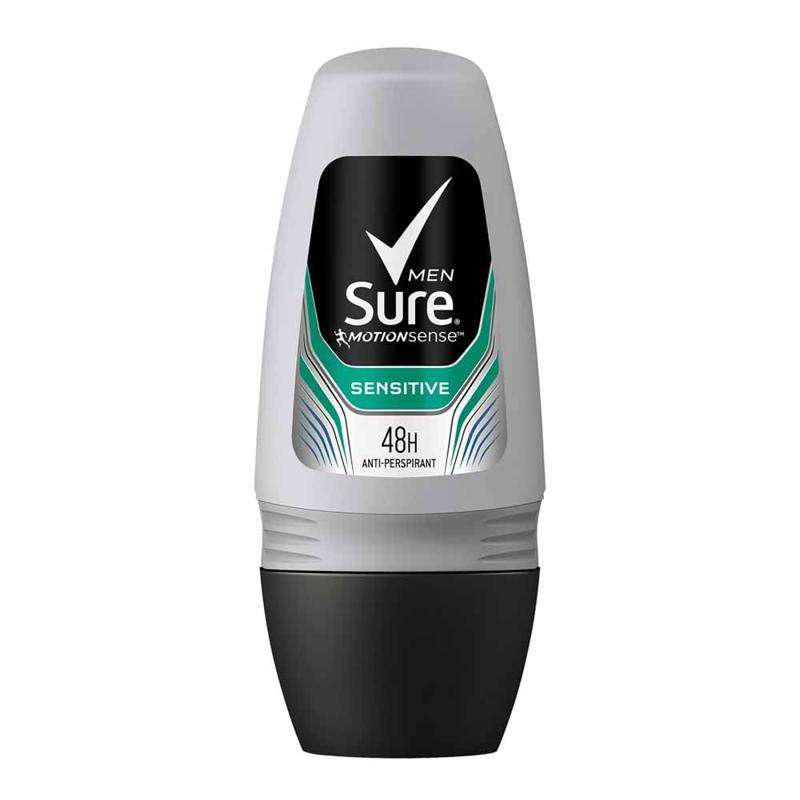 SURE - Déodorant Billes Homme Sensitive - 50 ml