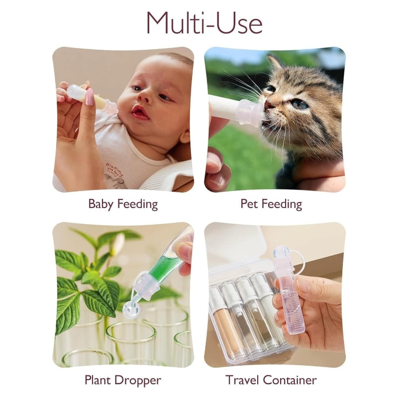 Momcozy Collecteur de colostrum réutilisable portable alimentation bébé multi-usage sans BPA 5 ml 2 pcs