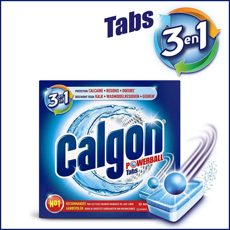 Calgon Tablettes anti-calcaire 4-en-1 - 17 tablettes