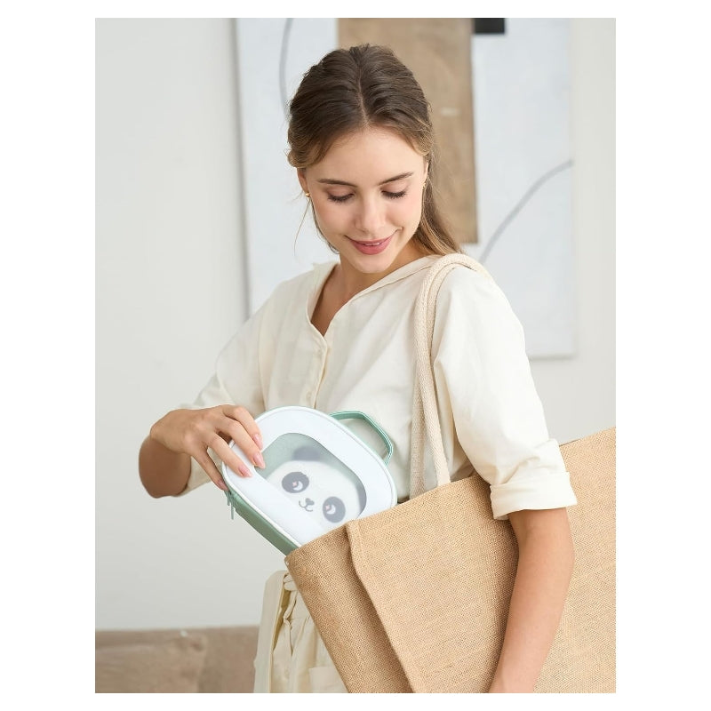 Momcozy Elite Kit de soins bébé avec lime à ongles électrique, aspirateur nasal, bande chauffante, thermomètre et plus, cadeaux pour maman