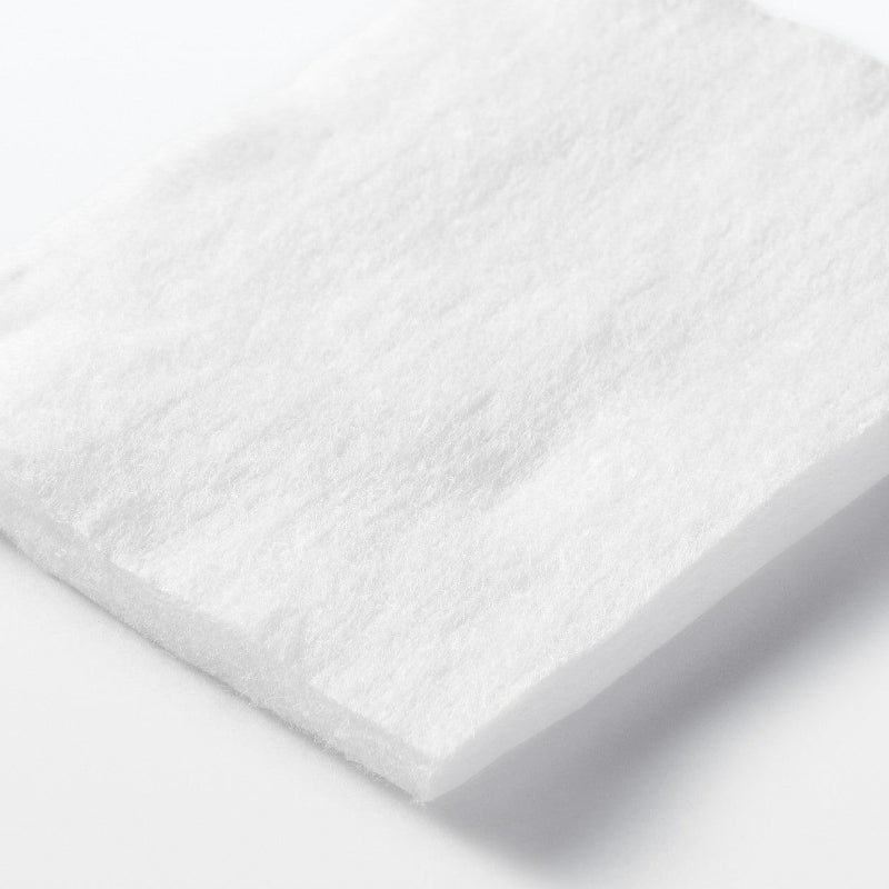 MUJI Cotons à démaquiller pour le visage Soft Cut - 180 pièces