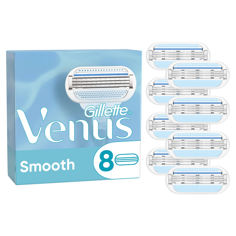 Gillette Venus Smooth - Lames de rasoir - Lot de 8